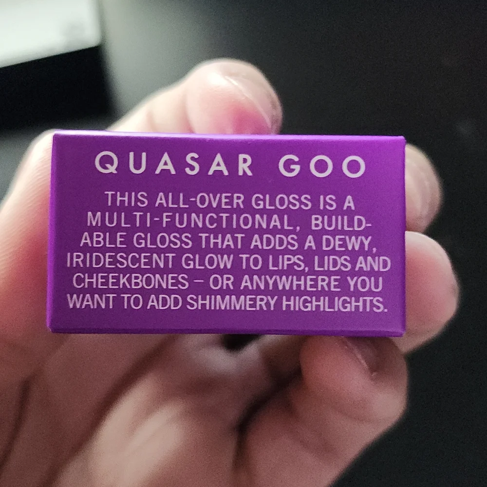 New LOVE+CRAFT+BEAUTY Plasma Gloss Quasar Goo